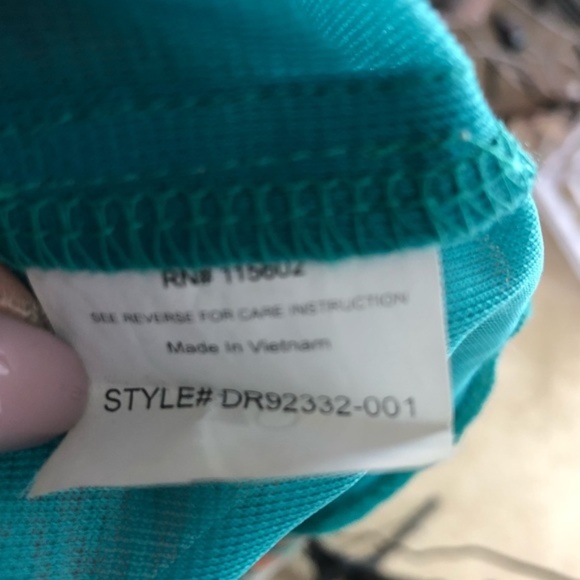 Lush Patterned Sleveless Flowy Tank Dress - Picture 4 of 7